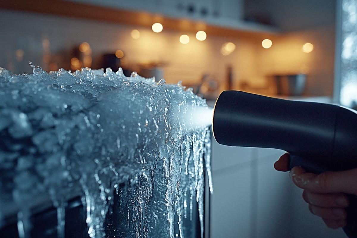 Snabbt knep för att enkelt avlägsna frost i frysen på några sekunder